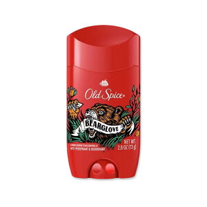 �I�[���h�X�p�C�X �x�A�O���[�u �f�I�h�����g(�A���~�j�E������) 73g (2.6oz) Old Spice Anti-Perspirant & Deodorant Wild Collection Bearglove