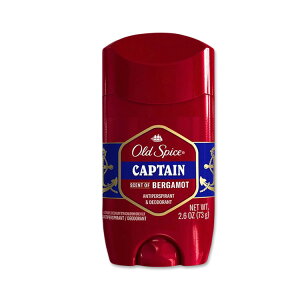 �I�[���h�X�p�C�X �L���v�e�� �f�I�h�����g(�A���~�j�E������) 73g (2.6oz) Old Spice Captain Antiperspirant & Deodorant