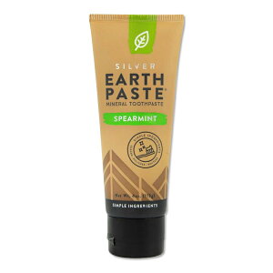 ���h�����h �A�[�X�y�[�X�g �������� �X�y�A�~���g�t���[�o�[ 113g (4oz) Redmond Earthpaste with Silver spearrmint �g�D�[�X�P�A �I�[�����P�A �x���g�i�C�g�S�y �i�m�V���o�[�y�����񂹏��i�z�y����