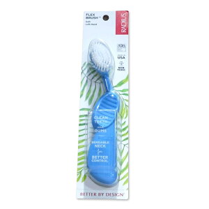 ���f�B�E�X �t���b�N�X�u���V ���u���V �G���N�g���b�N�u���[ RADIUS Flex Brush Left Electric Blue ������ ���݂��� �n�u���V �A���R�� ���ɗD���� �Đ��S�� �t���b�N�X�l�b�N