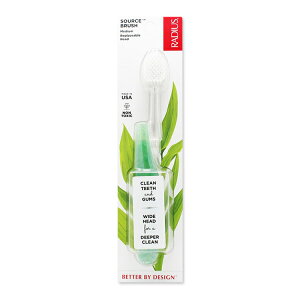 ���f�B�E�X �\�[�X �t���X �u���V �~�f�B�A�� �\�[�_�|�b�v�G�R�O���C���h Radius Source Floss Brush Medium Soda Pop Eco-Grind ���u���V �ӂ��� �E���� ������
