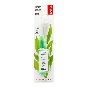 ���f�B�E�X �\�[�X �t���X �u���V �X�[�p�[�\�t�g �\�[�_�|�b�v�G�R�O���C���h Radius Source Floss Brush Super Soft Soda Pop Eco-Grind ���u���V �ƂĂ��_�炩���� �E���� ������