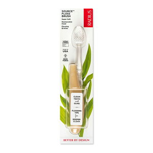 ���f�B�E�X �\�[�X �t���X �u���V �X�[�p�[�\�t�g �X�^�[�` Radius Source Floss Brush Super Soft Starch ���u���V �ƂĂ��_�炩���� �E���� ������