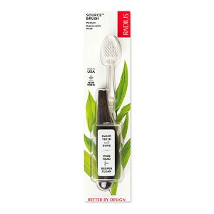 ���f�B�E�X �\�[�X �t���X �u���V �~�f�B�A�� �R�R�i�b�c�V�F�� Radius Source Floss Brush Medium Coconut Shell ���u���V �ӂ��� �E���� ������