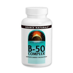 �\�[�X�i�`�������Y B-50 �R���v���b�N�X 100�� �^�u���b�g Source Naturals B-50 Complex 100Tablets