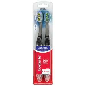 �yMAX20%OFF�N�[�|������z�R���Q�[�g 360 �o�C�u���[�g �f�B�[�v�N���[�� 2�p�b�N �~�f�B�A�� ��l�p Colgate 360 Vibrate Deep Clean 2-Pack, Medium, Adult �y�����񂹏��i�z