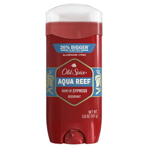 �I�[���h�X�p�C�X �A���~�j�E���t���[ �����Y�f�I�h�����g �A�N�A���[�t 3.8�I���X Old Spice Aluminum Free Men's Deodorant Aqua Reef 3.8oz �y�����񂹏��i�z