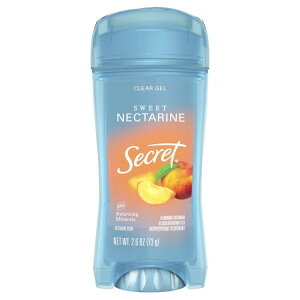 �V�[�N���b�g�t���b�V���N���A�W�F�� �f�I�h�����g �X�C�[�g�l�N�^���� 2.6�I���X Secret Fresh Clear Gel Antiperspirant Deodorant Sweet Nectarine 2.6 oz �y�����񂹏��i�z