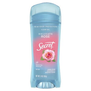 �V�[�N���b�g �N���A�W�F�� �f�I�h�����g �����p ���[�Y�̍��� 3.4�I���X Secret Clear Gel Antiperspirant and Deodorant for Women Rose Scent 3.4 oz �y�����񂹏��i�z