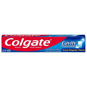 �R���Q�[�g �n�~�K�L�� �~���g�� 70g Colgate Cavity Protection Toothpaste, Minty Great Flavor, 2.5 oz Tube �y�����񂹏��i�z
