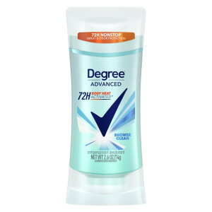 �f�B�O���[ �����p�f�I�h�����g�X�e�B�b�N �V�����[�N���[���̍��� 74g Degree Advanced Long Lasting Women's Deodorant Shower Clean, 2.6 oz �y�����񂹏��i�z