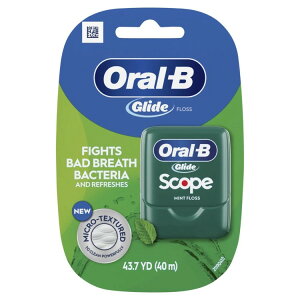 �I�[����B �O���C�h �X�R�[�v���� �~���g�f���^���t���X 40m Oral-B Glide w Scope Flavor, Mint Dental Floss, 40 meters �y�����񂹏��i�z
