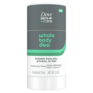�_�� ���� +�P�A �S�g�p�f�I�h�����g�X�e�B�b�N �o���u�[���A���G 74g Dove Men +Care Whole Body Deo Stick, Bamboo & Aloe 2.6 oz �y�����񂹏��i�z