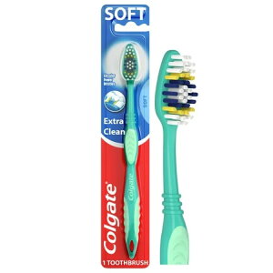 �R���Q�[�g �G�N�X�g���N���[�� �t���w�b�h���u���V �\�t�g - 1�{ Colgate Extra Clean Full Head Toothbrush, Soft - 1 Count �y�����񂹏��i�z