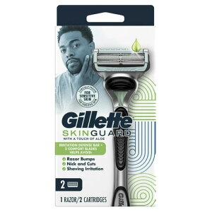 �W���b�g �X�L���K�[�h �����Y�J�~�\�� �{�� �֐n2�t Gillette SkinGuard Men's Razor Handle and 2 Blade Refills �y�����񂹏��i�z