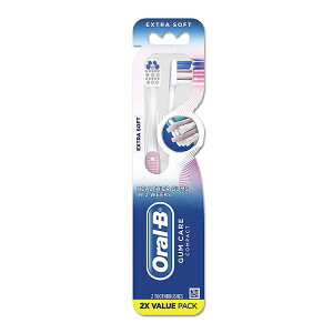 �I�[����B �R���p�N�g ���u���V �\�t�g 2�{���� Oral-B Care Compact Toothbrush