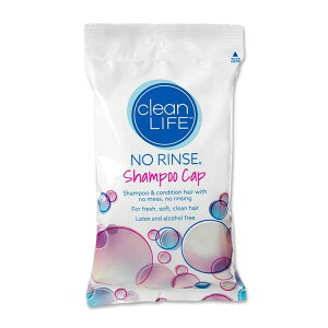 �N���[�����C�t�v���_�N�c �m�[�����X �V�����[�L���b�v CleanLife Products No-Rinse Shampoo Cap �V�����v�[�L���b�v �w�A�L���b�v