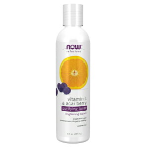 �i�E�t�[�Y �r�^�~��C&�A�T�C�[�x���[ �s�����t�@�C���O�g�i�[ 237ml NOW Foods Vitamin C & Acai Berry Purifying Toner
