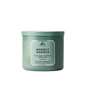 �o�X���{�f�B���[�N�X ���[�����b�g�S�b�f�X 3�c�L�����h�� 411g Bath & Body Works Moonlit Goddess3-Wick Candle 14.5 oz / 411 g �y�����񂹏��i�z