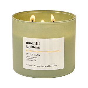 �o�X�A���h�{�f�B���[�N�X ���[�����b�g�S�b�f�X 3�c�L�����h�� 411g Bath & Body Works Moonlit Goddess3-Wick Candle 14.5 oz / 411 g �y�����񂹏��i�z