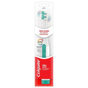 �R���Q�[�g �g�[�^�� ��l�p �\�j�b�N �d�r���d�����u���V �\�t�g Colgate Total Adult Sonic Battery Operated Electric Toothbrush, Soft �y�����񂹏��i�z