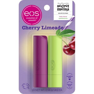 �C�I�X �`�F���[���C���G�[�h ���b�v�o�[���X�e�B�b�N 7.9g 2�{�Z�b�g eos Cherry Limeade Lip Balm Stick - 0.28oz/2pk �y�����񂹏��i�z