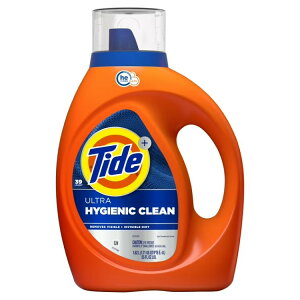 �^�C�h �E���g���n�C�W�j�b�N�N���[�� �t�̐����� �I���W�i���̍��� 1.63L 39�� Tide Ultra Hygienic Clean Liquid Laundry Detergent, Original, 55 fl oz, 39 Loads �y�����񂹏��i�z