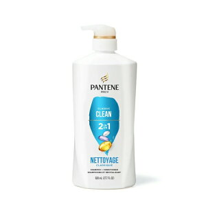 �p���e�[�� �v���u�C �N���V�b�N�N���[�� 2�C��1 �V�����v�[���R���f�B�V���i�[ 820mL Pantene Pro-V Classic Clean 2in1 Shampoo and Conditioner, 27.7 oz �y�����񂹏��i�z