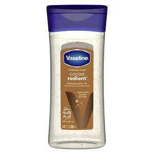���@�Z���� �C���e���V�u�P�A �R�R�A���f�B�A���g �{�f�B�W�F���I�C�� �c�����p 200mL Vaseline Intensive Care Cocoa Radiant Body Gel Oil for Glowing Skin, 6.8 oz �y�����񂹏��i�z