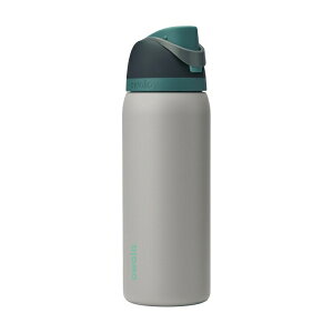 �I���� �t���[�V�b�v �X�e�����X�X�`�[�� �E�H�[�^�[�{�g�� ��946mL �O���[�z�G�[�� Owala FreeSip Stainless Steel Water Bottle, 32oz, Gray Whale �y�����񂹏��i�z
