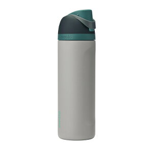 �I���� �t���[�V�b�v �X�e�����X�X�`�[�� �E�H�[�^�[�{�g�� ��710mL �O���[�z�G�[�� Owala FreeSip Stainless Steel Water Bottle, 24oz, Gray Whale �y�����񂹏��i�z