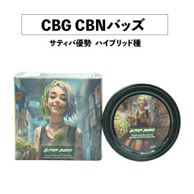 CBG CBN バッズ Gelato ジェラート GLITTER BUDDZ オリジナルハーブ 3.5g サティバ優勢ハイブリッド種 CBD CBG CBN CB9 テルペン