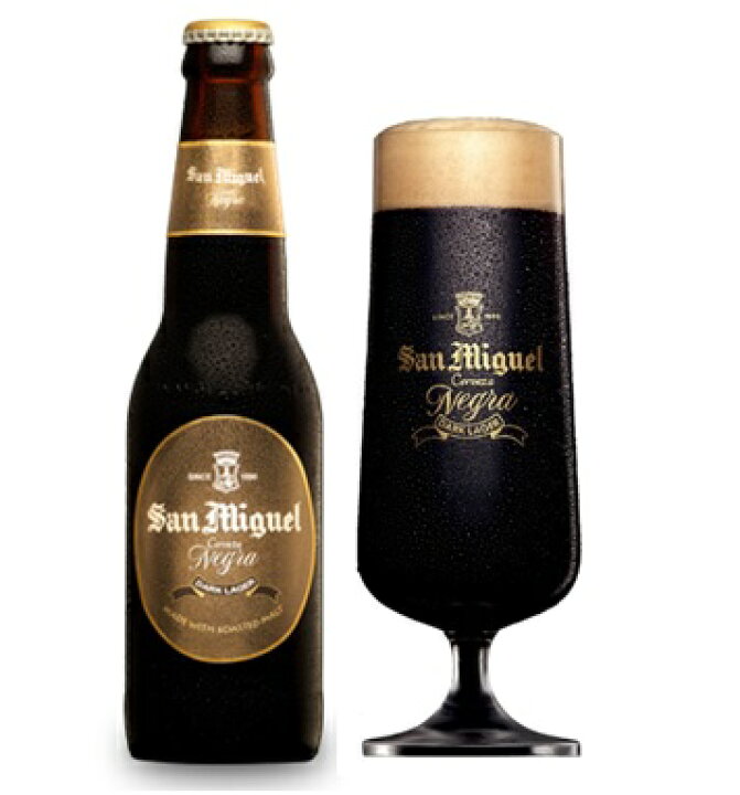 楽天市場 サンミゲール ネグラ 黒ビール 5 0 330ml フィリピン ビールと洋酒の専門店酒のやまいち