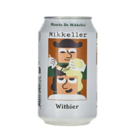 ＜爽やかでキレのある味わい！＞　ミッケラー　ブランシュ ド ミッケラー　ウィットビア　（缶）　5％　330ml　1本　デンマーク　ビール