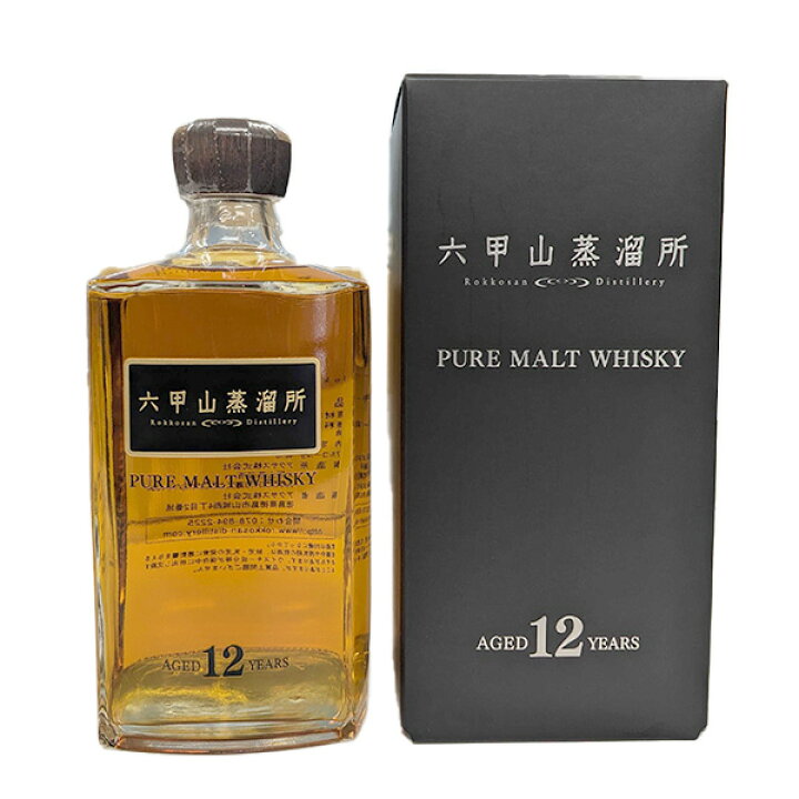 楽天市場】六甲山 ピュアモルトウイスキー 12年 42% 720ml 