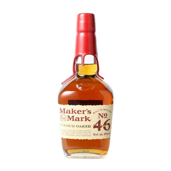 楽天市場】メーカーズ マーク 46 バーボン ウイスキー 47％ 750ml 