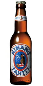 ヒナノ タヒチビール （瓶）　5.0％　330ml　(ピルスナー タイプ ）　＜輸入ビール／タヒチ（フランス領ポリネシア）＞