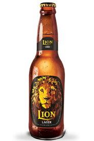 ライオン　ラガー　ビール　（瓶） 4.8％　330ml　ピルスナータイプ　スリランカ　※ラベルデザイン変更の場合あります