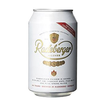 ラーデベルガー ピルスナー ドイツビール 330ml 缶タイプ 4.8％ 【54%OFF!】 激安正規品
