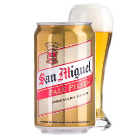 サンミゲール ビール （缶） 5.0％ 330ml 1本　※ラベルデザイン変更の場合がございます
