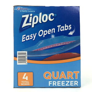 Ziplocジップロックダブルジッパー冷凍用216枚