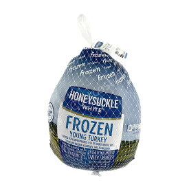 【閉店在庫処分セール！】 アメリカ産 冷凍ターキー (七面鳥) 7kg前後 Whole Turkey