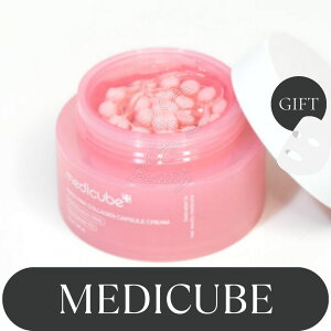 【正規品】メディキューブ PDRN カプセルクリーム 50ml / ハリ 弾力 ツヤ 高保湿 キメ整える 潤いケア バリアサポート 乾燥肌 敏感肌対応 エイジングケア 韓国コスメ スキンケア フェイスクリ