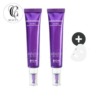【正規品】【2本セット】BIOHEAL BOH プロバイオダーム 3Dリフティング アイ&リンクルクリーム 25ml×2 / ハリ 弾力 保湿 ツヤ 小ジワケア 乾燥肌 敏感肌対応 目元集中ケア 韓国コスメ スキンケア