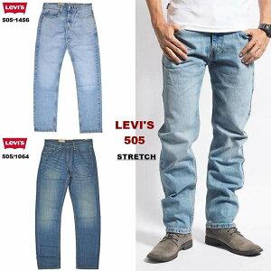 SALE!���[�o�C�X(LEVI'S)505 ���[�Y�h���H �X�g���b�` �f�j��/REGULAR STRAIGHT 505-1456 505-1064
