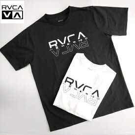 ルーカ RVCA 半袖Tシャツ ラッシュガード素材 UPF UVカット 速乾性 DOUBLE RVCA SPLIT S/S T-Shirt BD041-263 ネコポス発送OK!