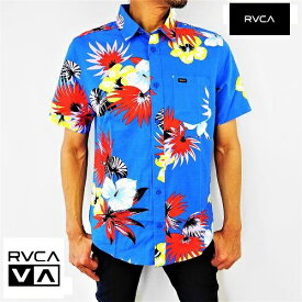 ルーカ RVCA アロハシャツ 半袖シャツ ショートスリーブシャツ レギュラーフィット RVCA ROMEO FLORAL S/S Shirt AJ041-135/S・M・L/ネコポスで送料無料!