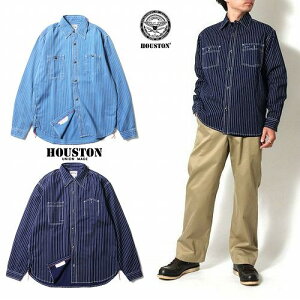 q[Xg CfBSEHobV [NVc HOUSTON INDIGO WABASH WORK SHIRT 41259