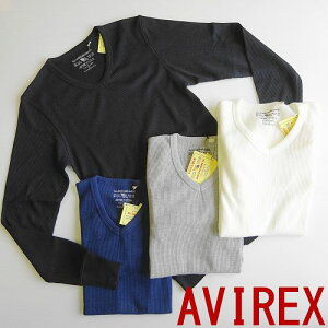 ArbNX AVIREX TVc T[} VlbNTVc DAILY L/S THERMAL V NECK TEE 6163462/SEMEL/lR|XE^[pbNOK!