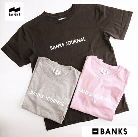バンクス BANKS ラベル 半袖Tシャツ BANKS JOURNAL「LABEL」TEE SHIRT ATS0607-0606/ネコポス発送OK